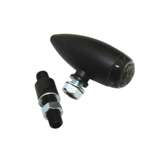 HIGHSIDER LED-Rücklicht MICRO-BULLET, schwarz, getönt, 255-119