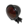 SHIN YO LED-Rücklicht BATES STYLE, schwarzes Gehäuse, rotes Glas, 255-130