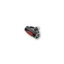 HIGHSIDER CONERO T1 LED Rücklicht, rotes Glas, 255-164