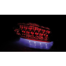 SHIN YO LED-Rücklicht MONSTER, rotes Glas, E-gepr., 255-826