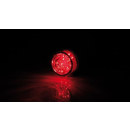 SHIN YO Einsatz LED-Mini-Rücklicht BULLET, rund, Glas transparent, 255-850