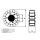 ElectroSport Stator ESG648 für Lichtmaschine, 270-648