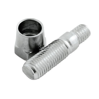 HIGHSIDER Spiegeladapter M10 auf 5/16 Zoll UNC, chrom, 304-005