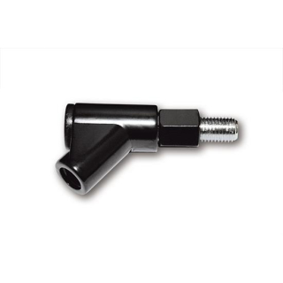 Spiegel-Adapter M 10x1,25, Rechtsgewinde, schwarz, 304-218