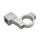 SHIN YO Spiegelschelle mit Rechtsgewinde für CNC, 305-066
