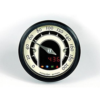 motogadget Tacho motoscope tiny speedster, schwarz, 361-805