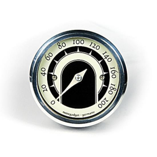 motogadget Analog Tacho motoscope tiny speedster, polierter Ring, 361-806