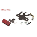 CLUBMAN Kennzeichenhalter, passend zum...