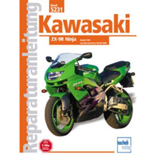 Bd. 5231 Reparatur-Anleitung KAWASAKI ZX 9-R (ab 1998),KAWASAKI, 600-044