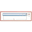 TAROZZI Gabelstandrohr KAWASAKI KLE 500,702-491