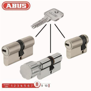 3x Schließzylinder Schloss ABUS EC660 Schließanlage gleichschließend 5 Schlüssel EC 660
