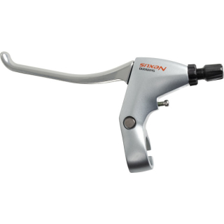 SHIMANO BREMSHEBEL LINKS SILBER FÜR ROLLENBREMSE E-BLC6010RLS