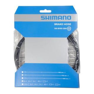 SHIMANO BREMSLEITUNG XTR SM-BH90-SBM 1700MM SCHWARZ M.TL-BH61 M. BEF-TEILE I-SMBH90SBML170A