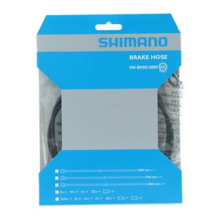 SHIMANO BREMSLEITUNG 1000MM SCHWARZ BANJO ANSCHLUSS O. SCHRAUBE SH000005140