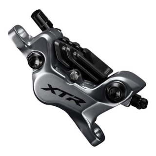 SHIMANO Bremssattel XTR BR-M9120 (4-Kolben), VR oder HR, PM, N03A Resin m. Kühlrippen, A I-BRM9120MPRF