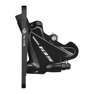 SHIMANO Bremssattel 105 BR-R7070 (Flat-Mount), VR, FM (Flat-Mount), L02A Resin m. Kühlri I-BRR7070F4RFL