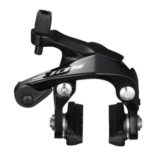 SHIMANO Dual-Pivot-Seitenzugbremse 105 BR-R7000, HR, R55C4, Schwarz, 10,5 mm I-BRR7000AR82AL