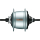 SHIMANO 8-GANGNABE F.CENTER-LOCK DISC SILB 36 LOCH 135X187 STAND. SPEC I-SGC60018DAS