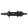 SHIMANO Hinterradnabe FH-TY500 7-fach, 36 Loch, Vollachse m. Muttern, 135 mm, Schwarz E-FHTY5007DZ