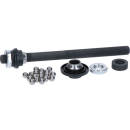 SHIMANO HOHLACHSE KOMPL.141MM HR (5-9/16")...