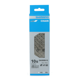 SHIMANO E-Bike-Kette CN-E6090 10-fach, 126 Glieder, Kettennietstift, 1 Stk. I-CNE609010126I