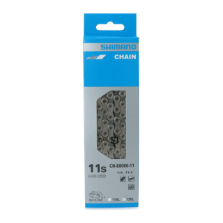 SHIMANO E-Bike-Kette CN-E8000 11-fach, 126 Glieder, Kettenschloss, 1 Stk. I-CNE800011126Q