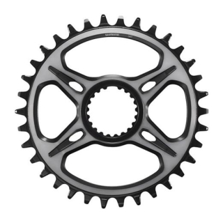 SHIMANO Kettenblätter XTR FC-M9100/M9120 1-fach, 34 Zähne, -, Anthrazit/Schwarz, Alumini I-SMCRM95A4