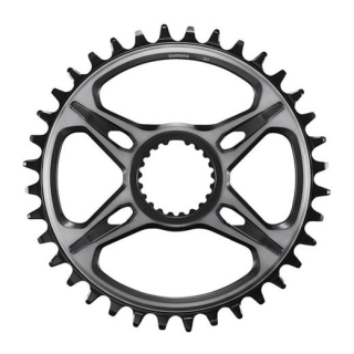 SHIMANO Kettenblätter XTR FC-M9100/M9120 1-fach, 36 Zähne, -, Anthrazit/Schwarz, Alumini I-SMCRM95A6