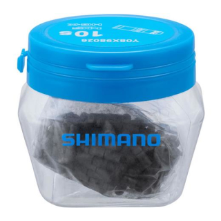 SHIMANO Kettennietstift 10-fach, HG-X & HG 10-fach außer CN-7800, m. 2 Ringen, 100 Stk. Y-08X98026
