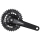 SHIMANO KURBELGARN.36X22-170  HR 9-FACH CL: 3MM OUTBOARD SCHWARZ E-FCMT1012BC62XL