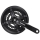SHIMANO KURBELGARNITUR 46X30-170 HR7/8-FACH MIT KE-SCHU-RING SCHWARZ E-FCTY5012C60CLB