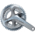 SHIMANO Kurbelgarnitur 105 FC-R7000 2x11170 mm50-34 Z.Silbernicht enthalten I-FCR7000CX04S