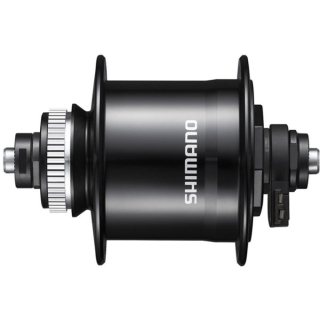 SHIMANO Nabendynamo NEXUS DH-UR700-3 für Scheibenbremse, 36 Loch, Schnellspanner, Center E-DHUR7003DAAGL