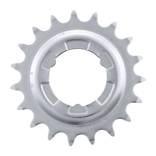 SHIMANO Y-32203520, Ritzel für Getriebenaben, 19 Zähne, NEXUS Getriebenaben, Silber Y-32203520