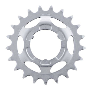 SHIMANO Y-33060000, Ritzel für Getriebenaben, 21 Zähne, NEXUS Getriebenaben, Silber Y-33060000