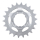 SHIMANO Y-33060100, Ritzel für Getriebenaben, 22 Zähne, NEXUS Getriebenaben, Silber Y-33060100