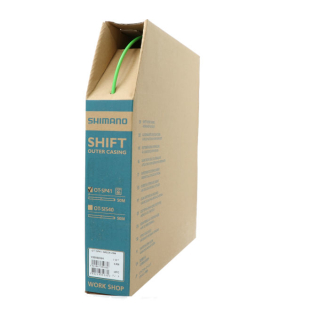 SHIMANO Schaltzugaußenhülle OT-SP41, OT-SP41, 25 Meter, Grün Y-60098594