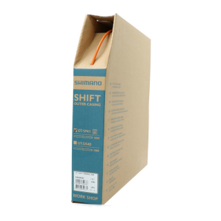 SHIMANO Schaltzugaußenhülle OT-SP41, OT-SP41, 25 Meter, Orange Y-60098595
