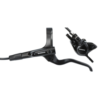 SHIMANO Scheibenbremse MT201, VR, PM, B01S Resin, Schwarz E-MT201KLFPRA100