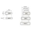 BEB Pro-Install Verbinder 69x25mm, BPLB-2
