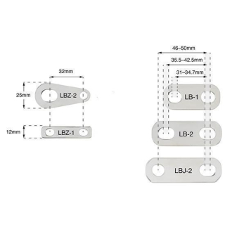 BEB Pro-Install Verbinder 74x25mm, BPLBJ-2