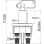 Batterieschalter 12/24V 250A non removable key, CABD01