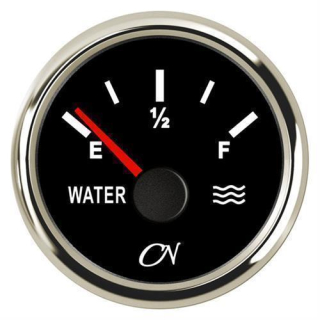CN-Instrument Wassertank-Anzeige weiß/chrom, CN02W