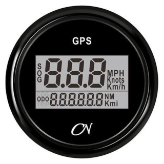 CN-Instrument GPS-Tacho Digital schwarz/schwarz, CN08S