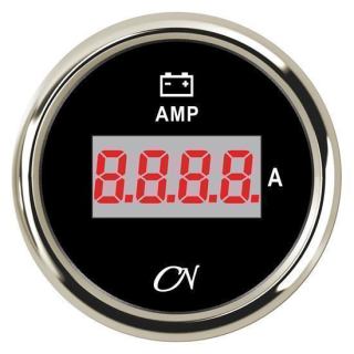 CN-Instrument Amperemeter DIGITAL weiß/chrom, CN13W