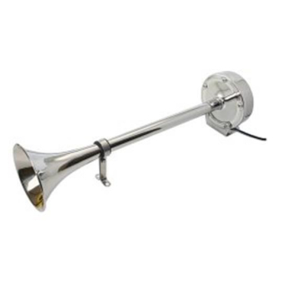 Edelstahl-Horn doppelt 12V 450mm 108db, EK30502