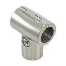 Edelstahl-Sprayhood-Winkel 60° für 25mm Rohr,...