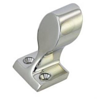 Edelstahl-Relingsbeschlag Endstütze 60° 25mm, EK97065