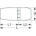 Scharnier AISI316 Feinguss 83x65mm, EX1411