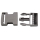 Nexus-Steckschnalle 20mm schwarz VP=10St., FI2920-10